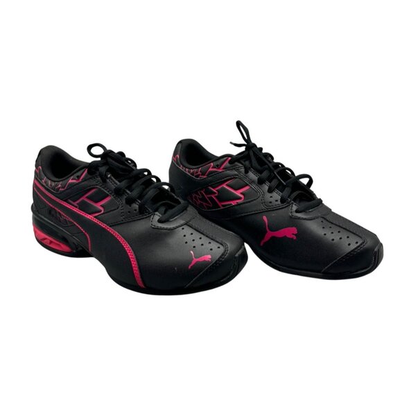 Puma Womens Tazon athletic shoes Cross-Trainers Black & Pink Size us 9 READ NEW - Picture 1 of 13